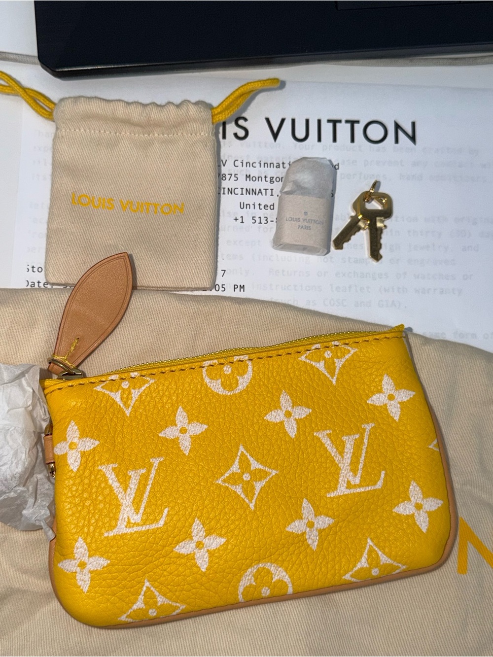 Louis Vuitton Speedy P9 Bandouliere Size 25 Jaune Mat Yellow M24426 Runway - Picture 7 of 7